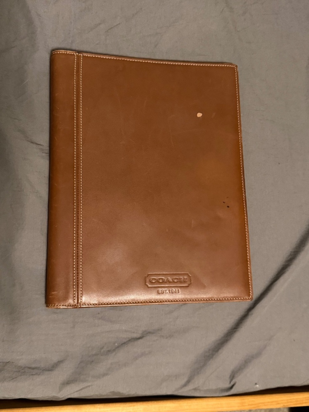 Coach Legal Pad Folio